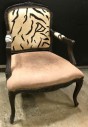 Louis XV Style Zebra Chair