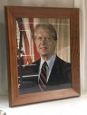 Framed Photo President Carter