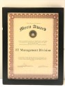 Merit Award Certificate