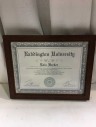 Award Diploma Black Wood Frame