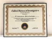 Diploma FBI Certificate