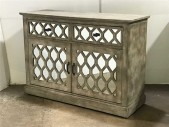 MIRRORED BUFFET, SIDEBOARD, CREDENZA, CABINET