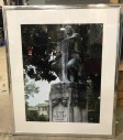 Silver Frame With Glass Photo Of Chief Paduke Native American Statue