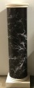 FAUX MARBLE PEDESTAL, 10 AVAILABLE