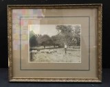 CLEARED FRAMED VINTAGE PHOTOGRAPH