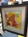 FRAMED, MATTED, ART, CONTEMPORARY, ABSTRACT