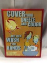 Framed Hygiene Cover Your Sneeze Wash Hands