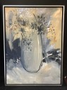 Cleared Floating Frame Abstract Still Life Floral Art
