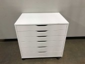 FILE DRAWERS, ON WHEELS, 6 DRAWERS, 3 AVAILABLE