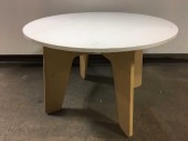 Table, 4 Legs, White Top *****