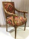 Ornate Midcentury Lounge Chair