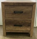 Printed Wood Tall Dresser 5 Drawers, Matching Bedside Table